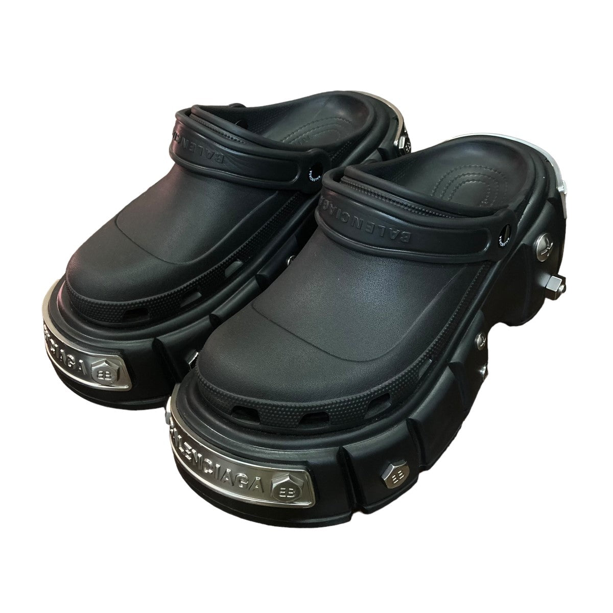BALENCIAGA×crocs HardCrocs Sandalハードクロックスサンダル ブラック 