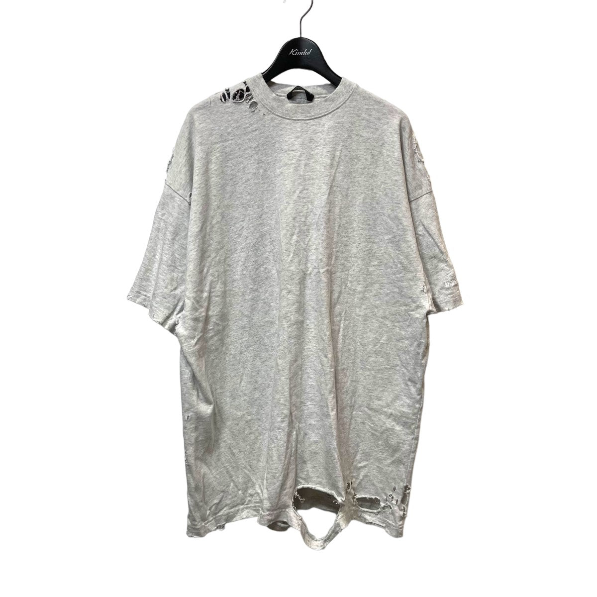 BALENCIAGA(バレンシアガ) デストロイリペア加工オーバーサイズTシャツ 