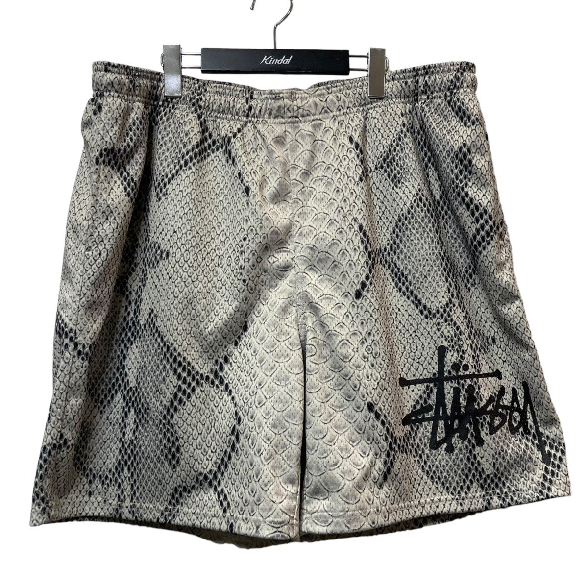 stussy(ステューシー) Mesh Short Basic Snake ”Bone”ハーフパンツ112317 112317 黄緑 サイズ  L｜【公式】カインドオルオンライン ブランド古着・中古通販【kindal】