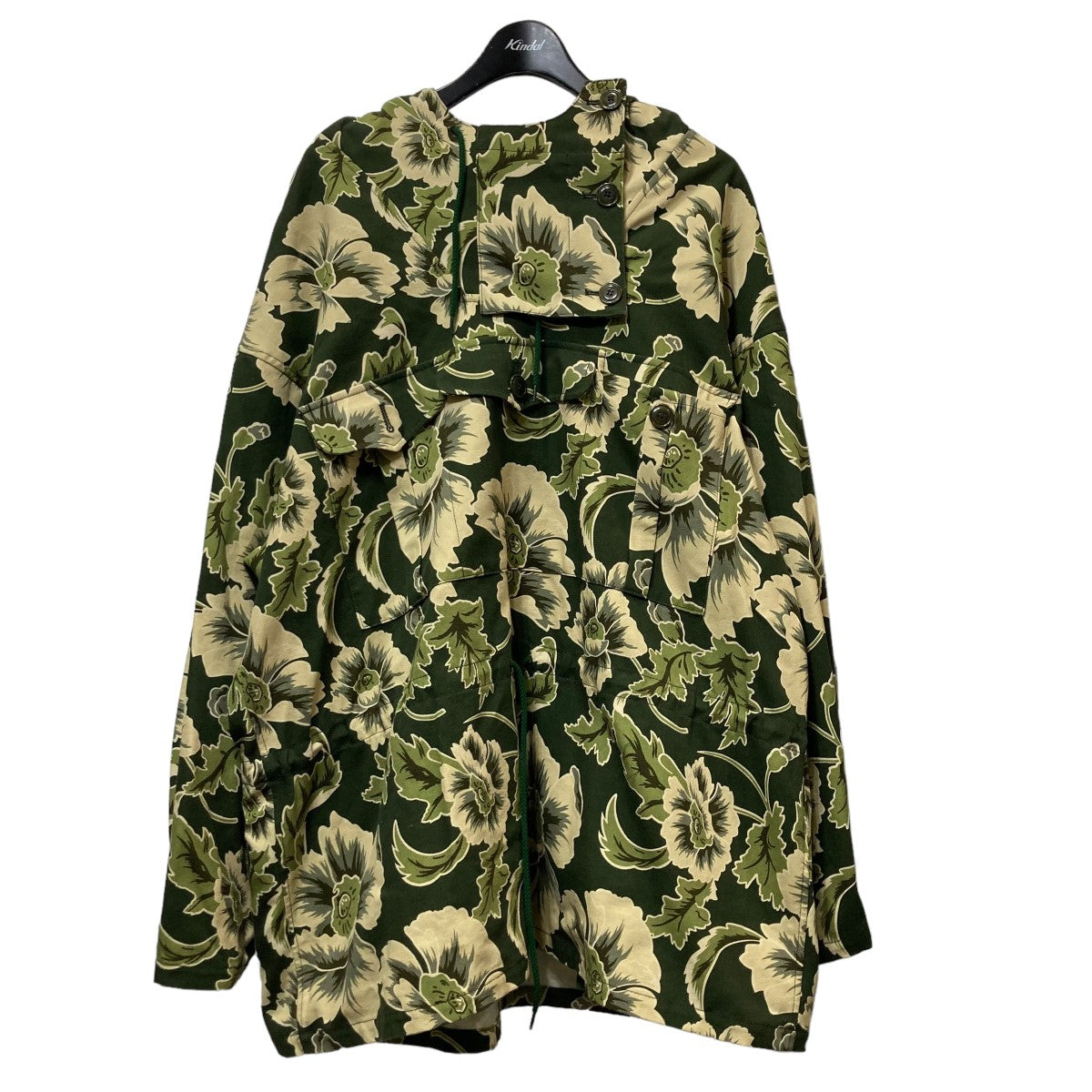 KENZO(ケンゾー) 22AWJUNGLE CAMO ANORAKジャングルカモアノラックパーカーFC65BL0529P7 FC65BL0529P7  グリーン サイズ M｜【公式】カインドオルオンライン ブランド古着・中古通販【kindal】