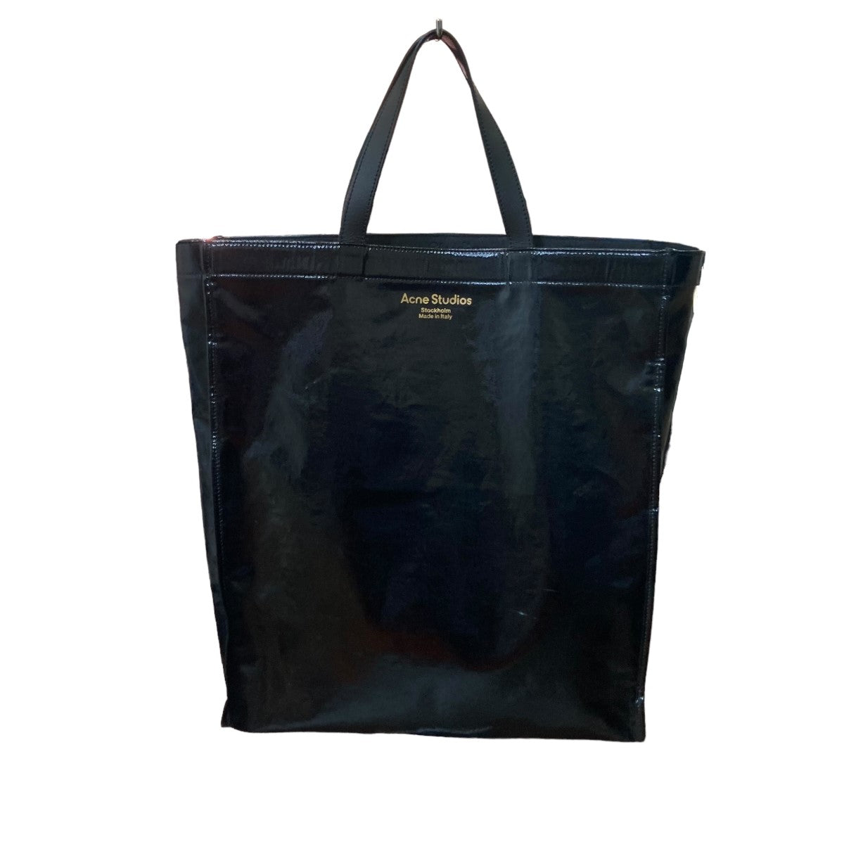 ACNE STUDIOS(アクネストゥディオズ) シャイニートートバッグFN-UX-BAGS000065 FN-UX-BAGS000065 ブラック  サイズ F｜【公式】カインドオルオンライン ブランド古着・中古通販【kindal】