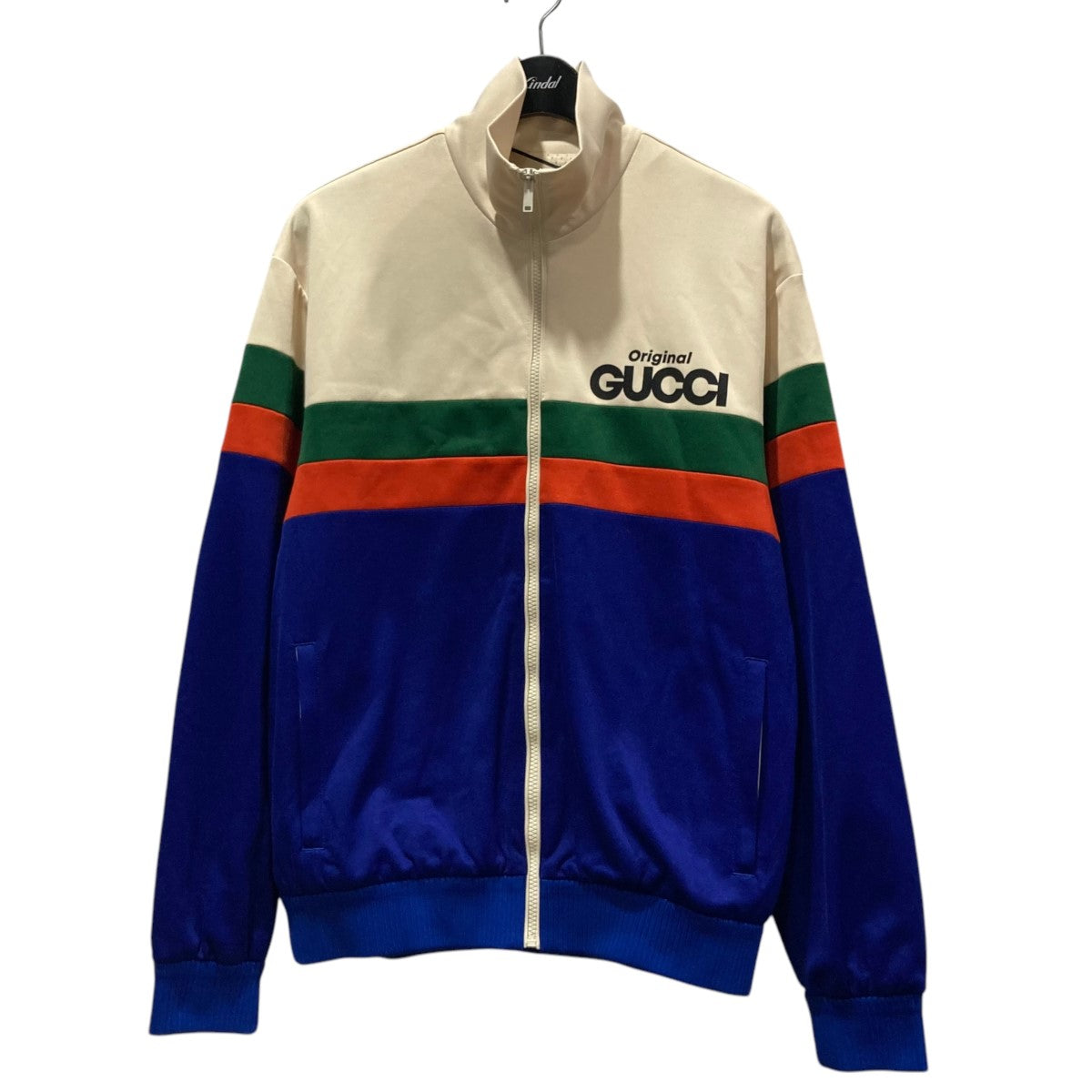 GUCCI(グッチ) トラックジャケット673297 673297 アイボリー×ブルー サイズ S｜【公式】カインドオルオンライン  ブランド古着・中古通販【kindal】