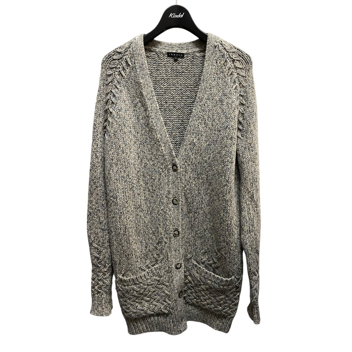 theory(セオリー) ロングニットカーディガン01-1403721 01-1403721