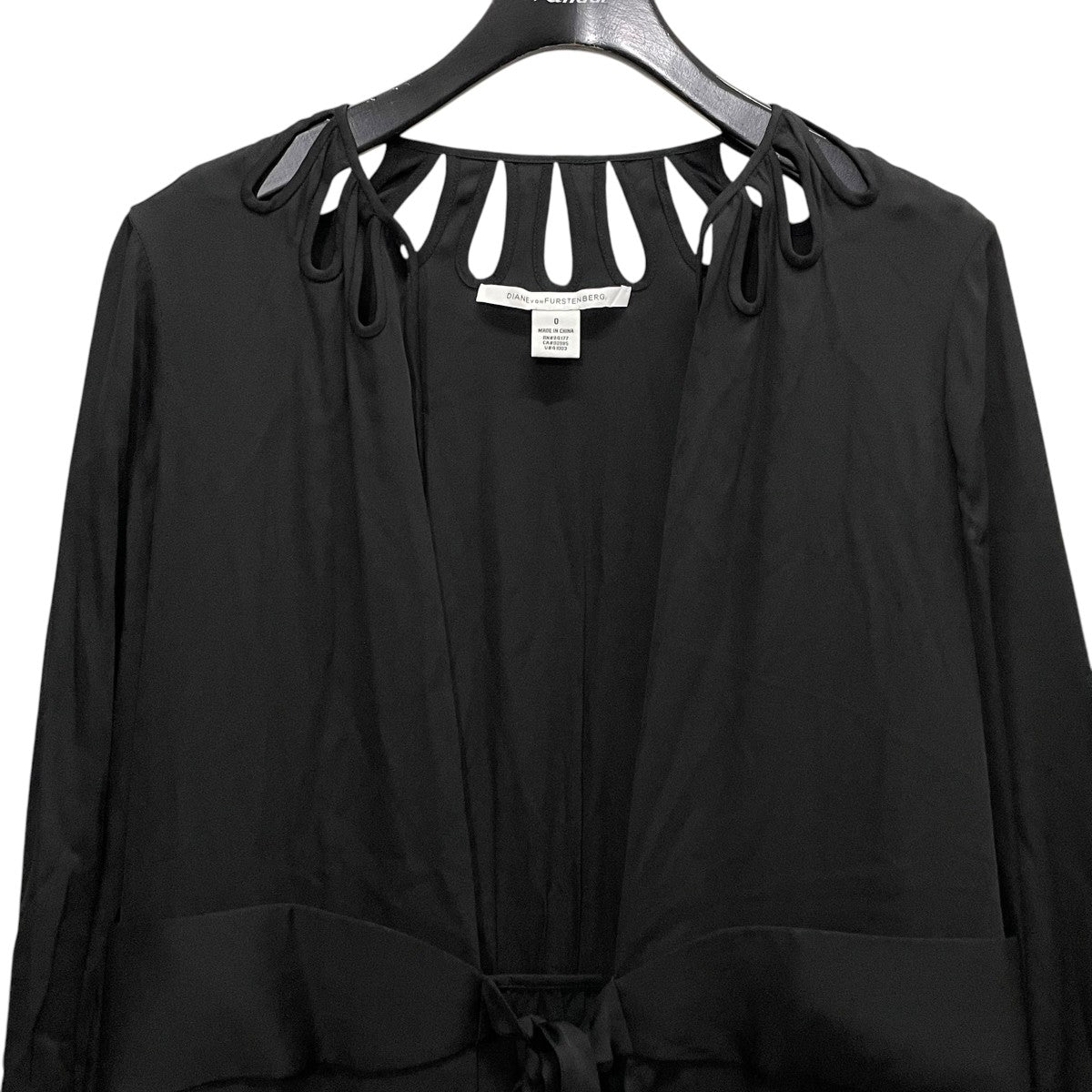DIANE VON FURSTENBERG ロングカーディガンD3753808T11 古着・中古-3枚目のアイテム画像