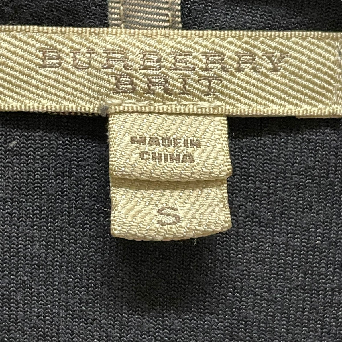 BURBERRY BRIT ベロアジップアップパーカー 古着・中古-6枚目のアイテム画像