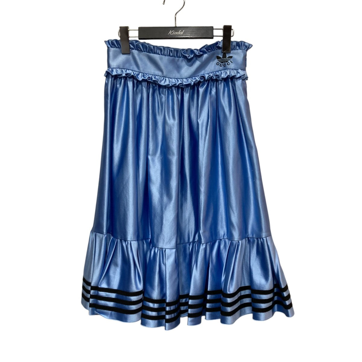 GUCCI×adidas シルクスカート723288 723288 ブルー サイズ 40｜【公式