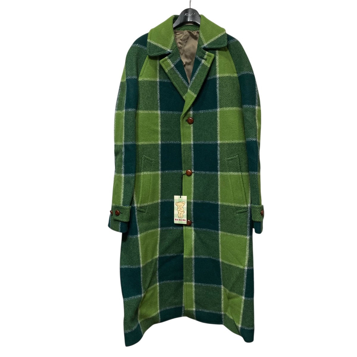 GUCCI(グッチ) 23AWウールチェックチェスターコート708414 708414