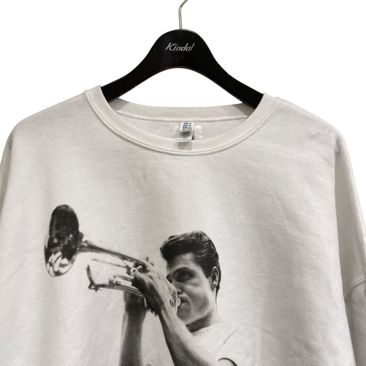 WACKO MARIA×CHET BAKER CREW NECK SWEAT SHIRTプリントスウェット 古着・中古-3枚目のアイテム画像
