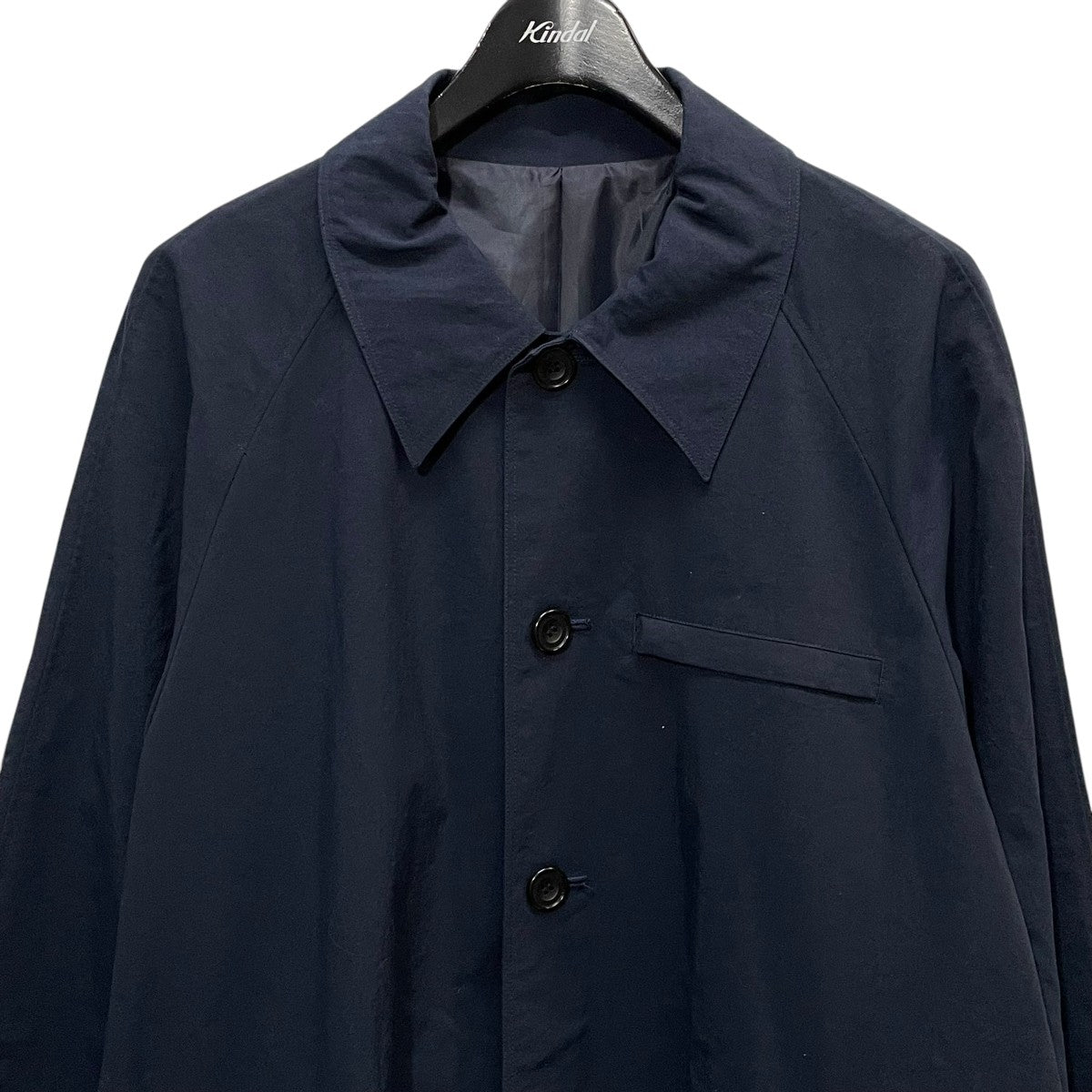 NYLON STAIN COLLAR COAT 201-60701