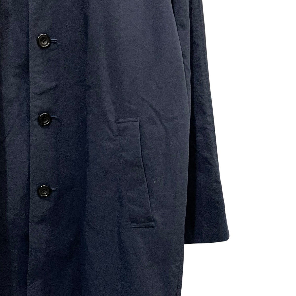 NYLON STAIN COLLAR COAT 201-60701