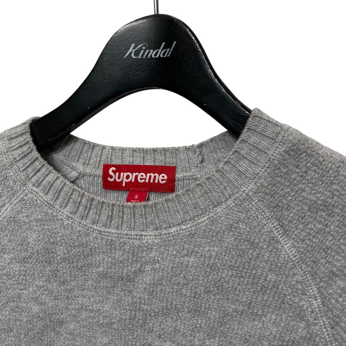24AWTerry Small Box Sweaterスモールボックスロゴニット