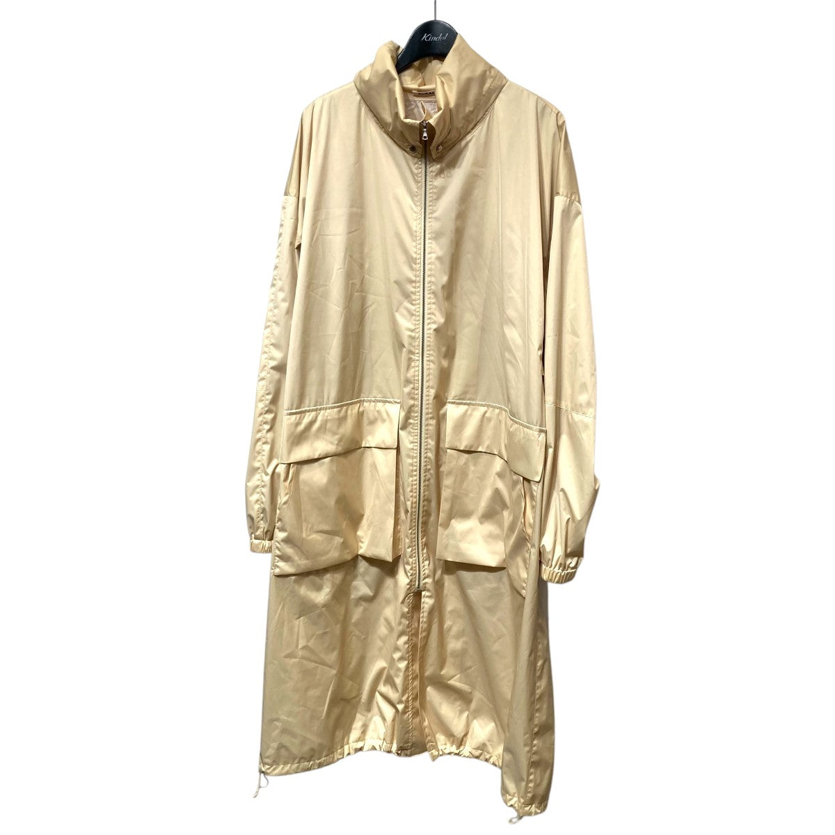 AURALEE(オーラリー) 24SSHARD TWIST POLYESTER SATIN LAMINATE ZIP