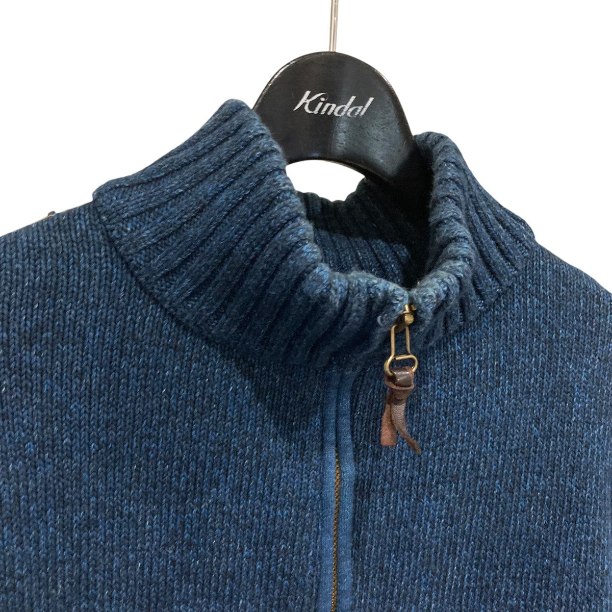 45R ハーフジップニット 古着・中古-3枚目のアイテム画像