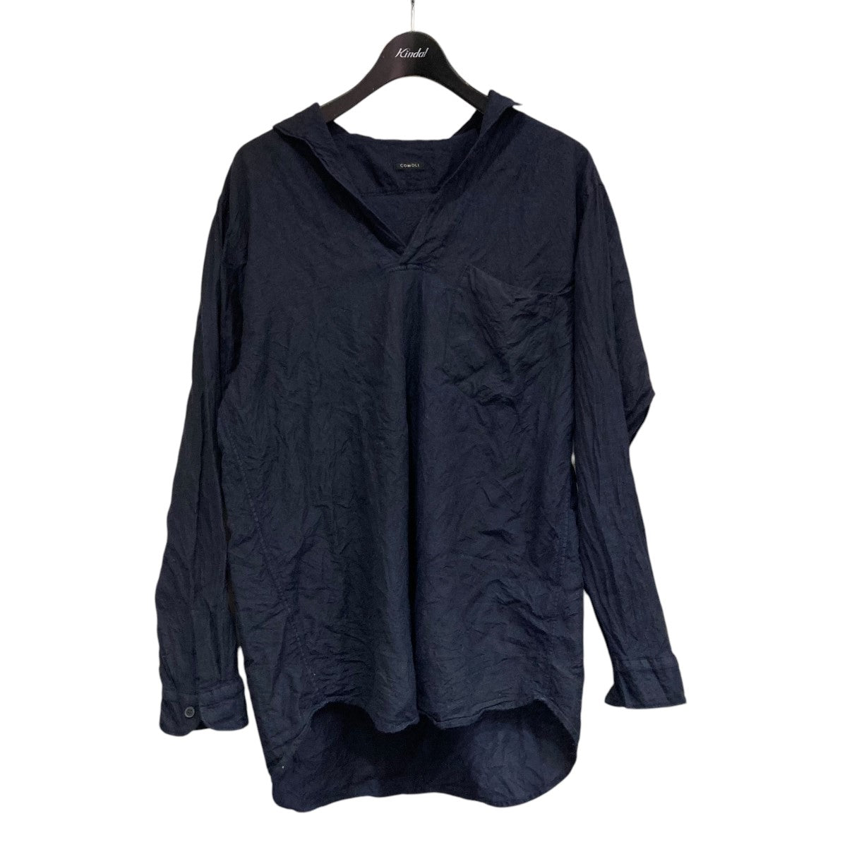 comoli ウールシルク　スキッパーシャツ COMOLIのウールシルクスキッパーシャツを買ったので自慢したい