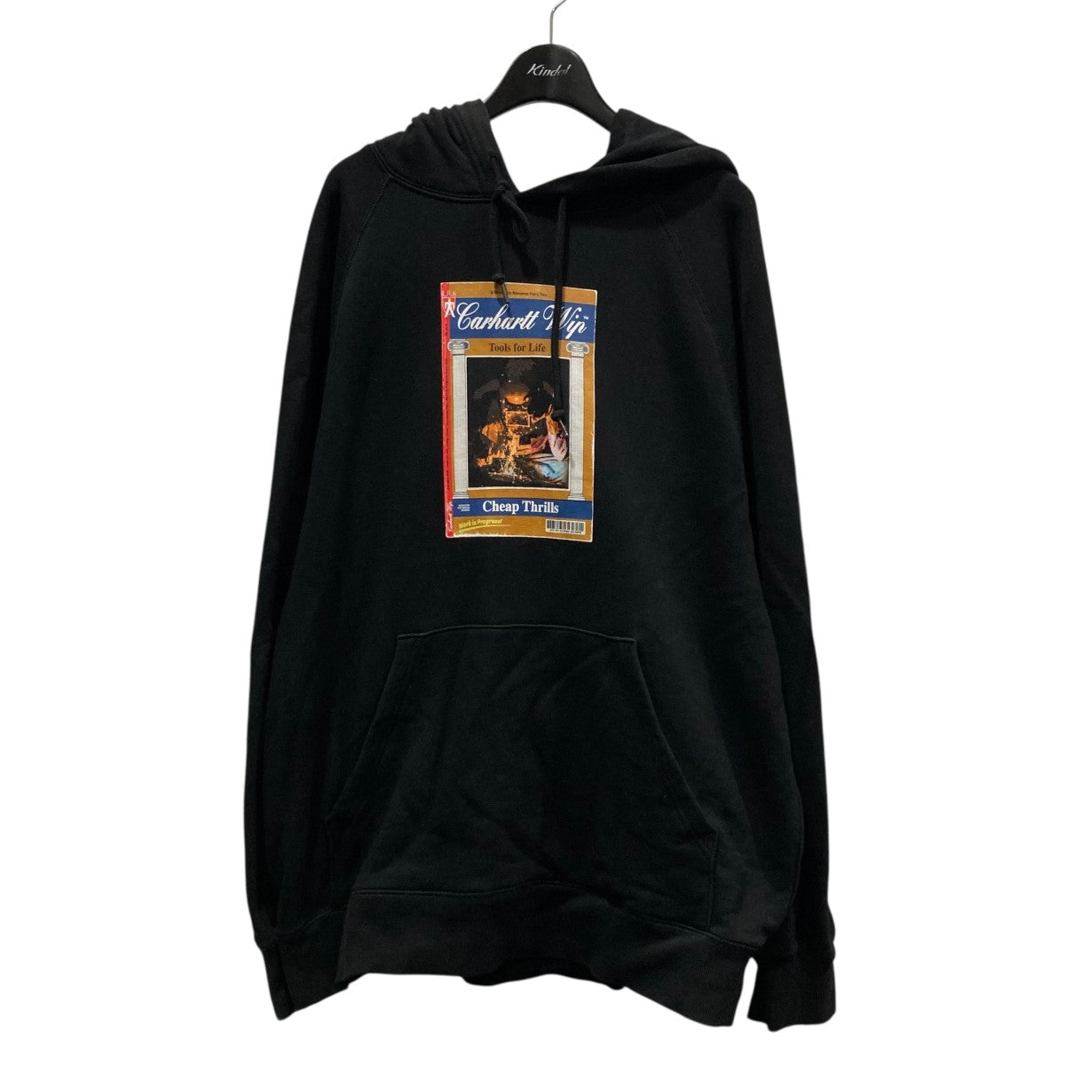 CARHARTT WIP HOODED CHEAP THRILLS SWEATプリントプルオーバーパーカーI032864 古着・中古-1枚目のアイテム画像
