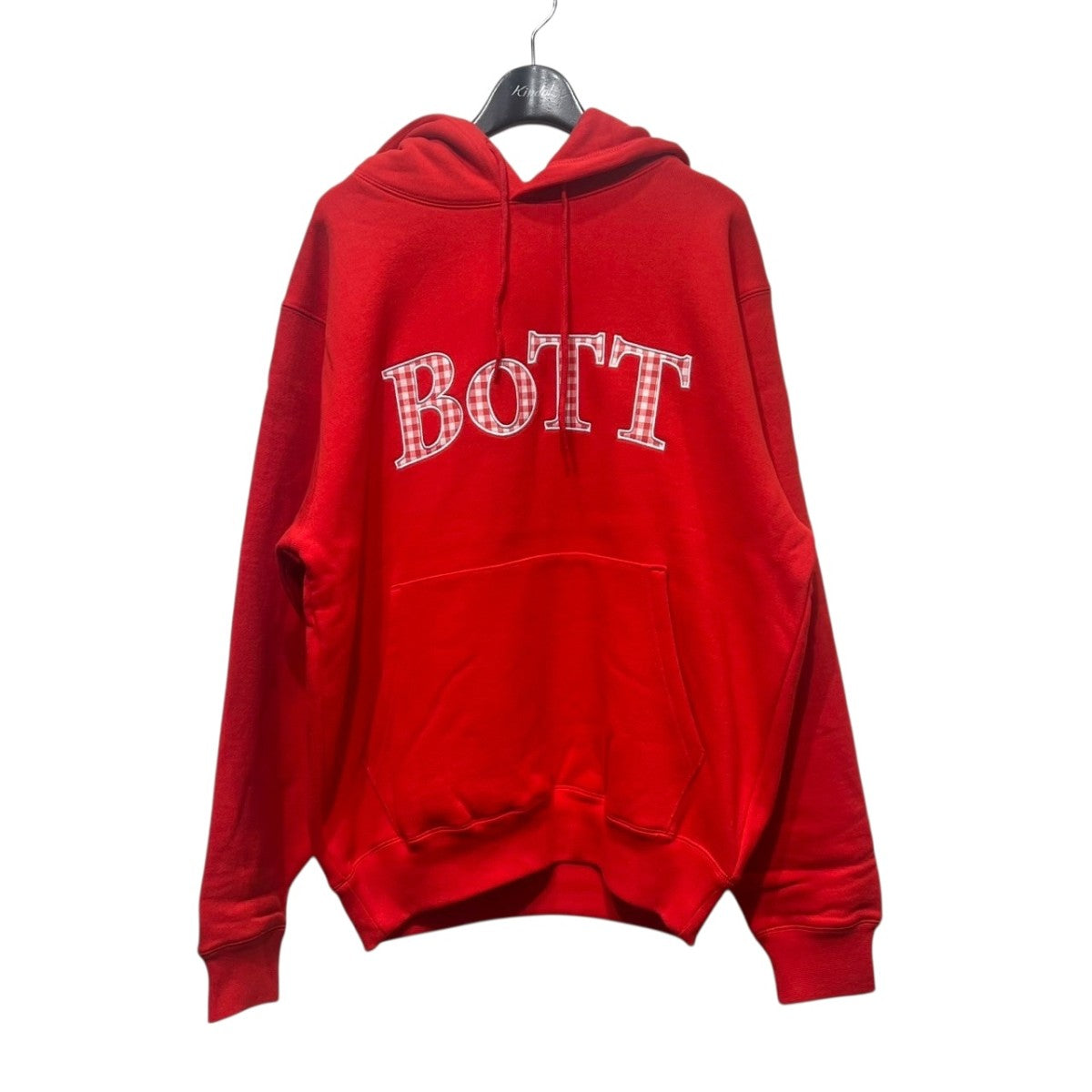 BoTT(ボット) 25SSOG Logo Pullover Hoodieギンガムチェックロゴ