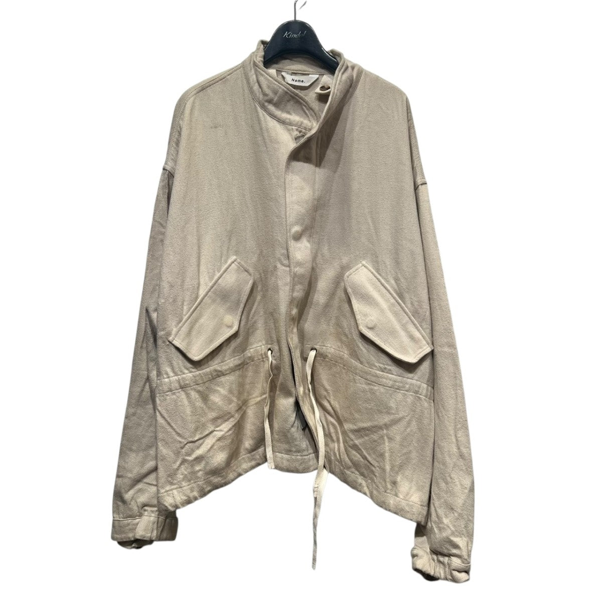Name．(ネーム) COTTON KERSEY M-65 SHORT JACKETショートモッズコート