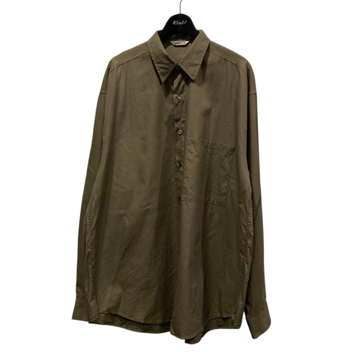 トップス Washed Finx Twill Big Shirt(A24AS02TN) WASHED FINX TWILL BIG SHIRT #BROWN [A24AS02TN] – ciacura