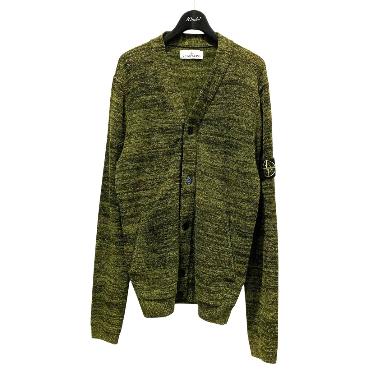 STONE  ニットカーディガン クリーム STONE ISLAND - 【ラスト1点】 Knit Cardigan Lambs Wool / ニット