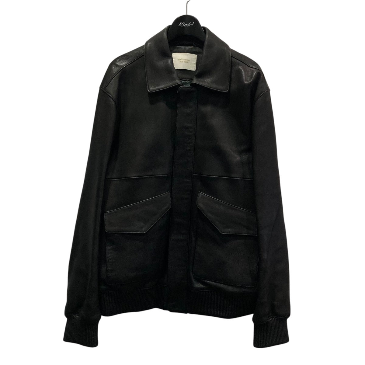 未使用近い Retro Grade 2472 ラムレザージャケット XL 黄裏地 未使用近い Retro Grade 2472 ラムレザージャケット XL 黄裏地