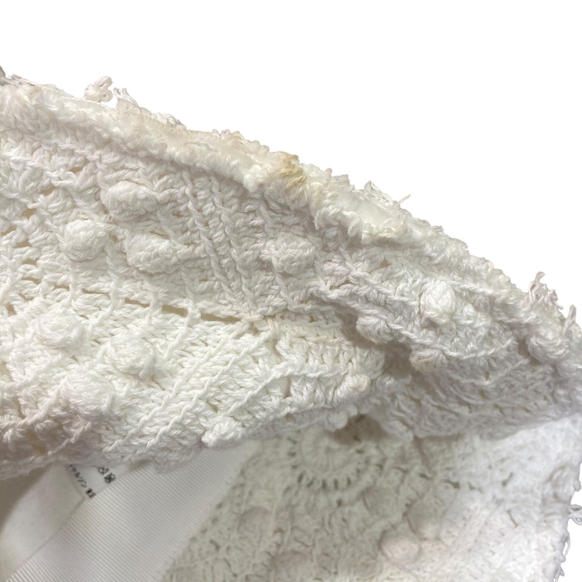 COMME des GARCONS SHIRT クロシェハットFK-K601 古着・中古-6枚目のアイテム画像