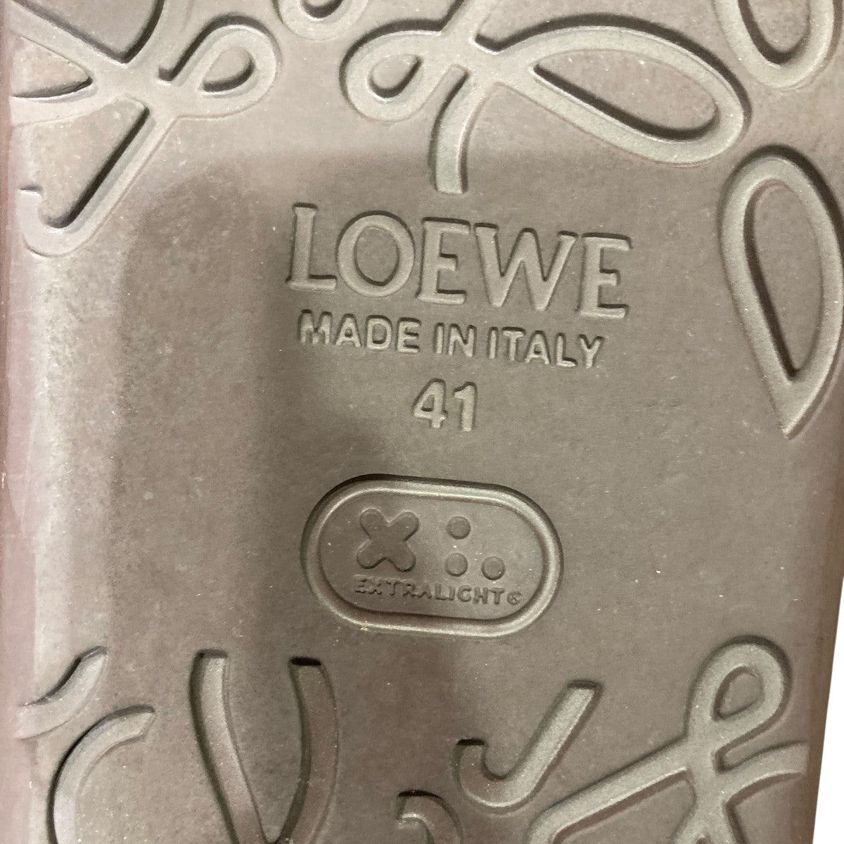 LOEWE フォーム ペブル サンダル 古着・中古-9枚目のアイテム画像