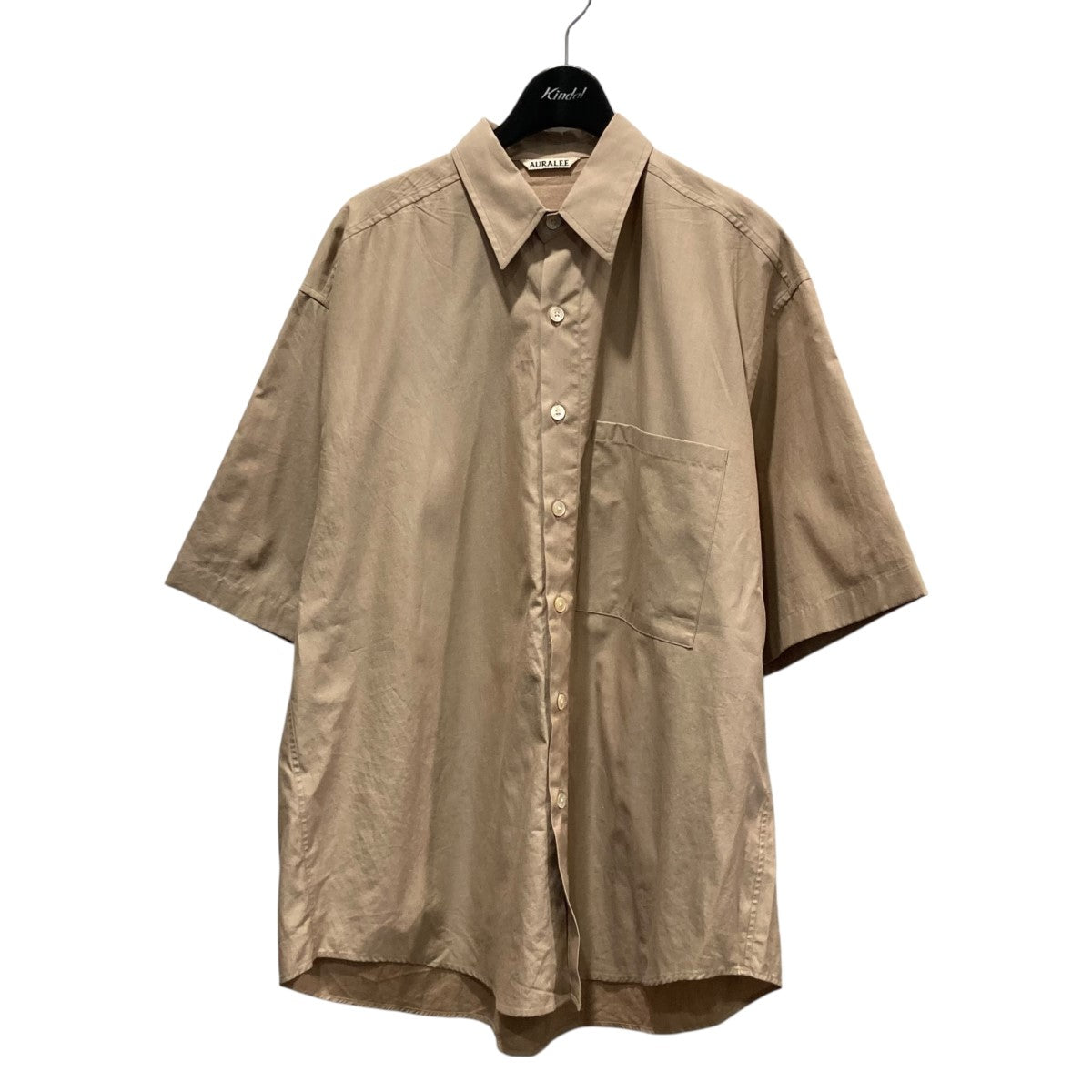 AURALEE【オーラリー】HALF SLEEVED SHIRT 半袖シャツ AURALEE LINEN SILK TWEED HALF SLEEVED SHIRT – Chum!