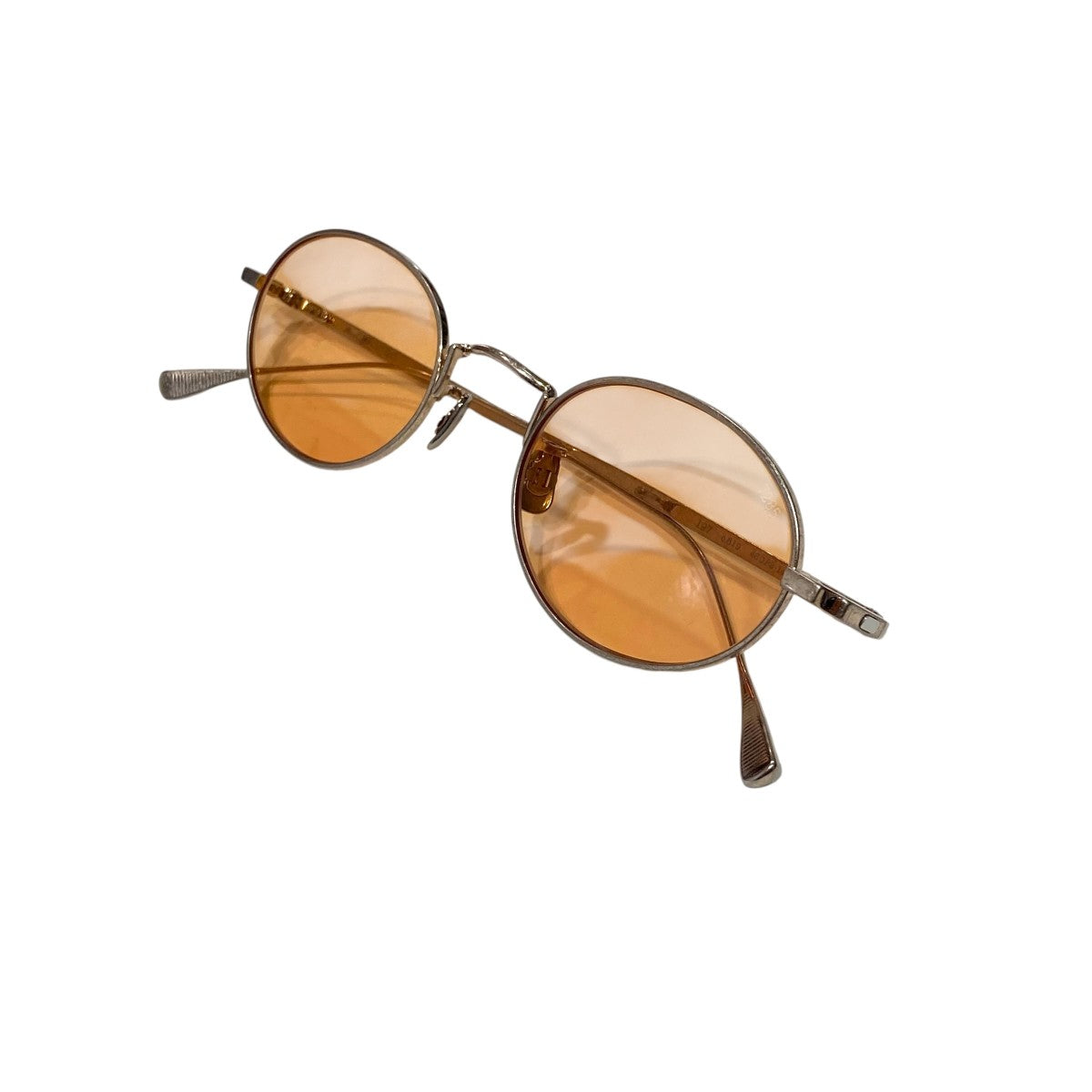 ◾️美品◾️EYEVAN◾️サングラス◾️ EYEVAN 7285(アイヴァン) サングラス197 197 シルバー×オレンジ