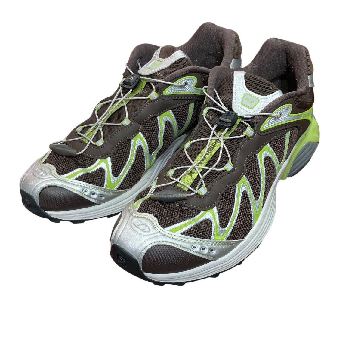 SALOMON×KITH Salomon XT-Whisperスニーカー ブラウン×シルバー
