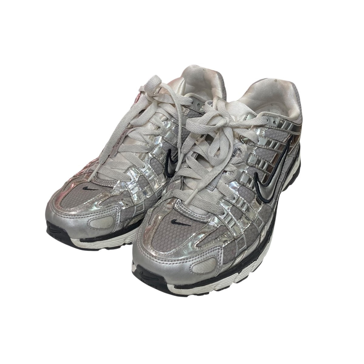 NIKE(ナイキ) P-6000スニーカーCN0149-001 CN0149-001 シルバー サイズ