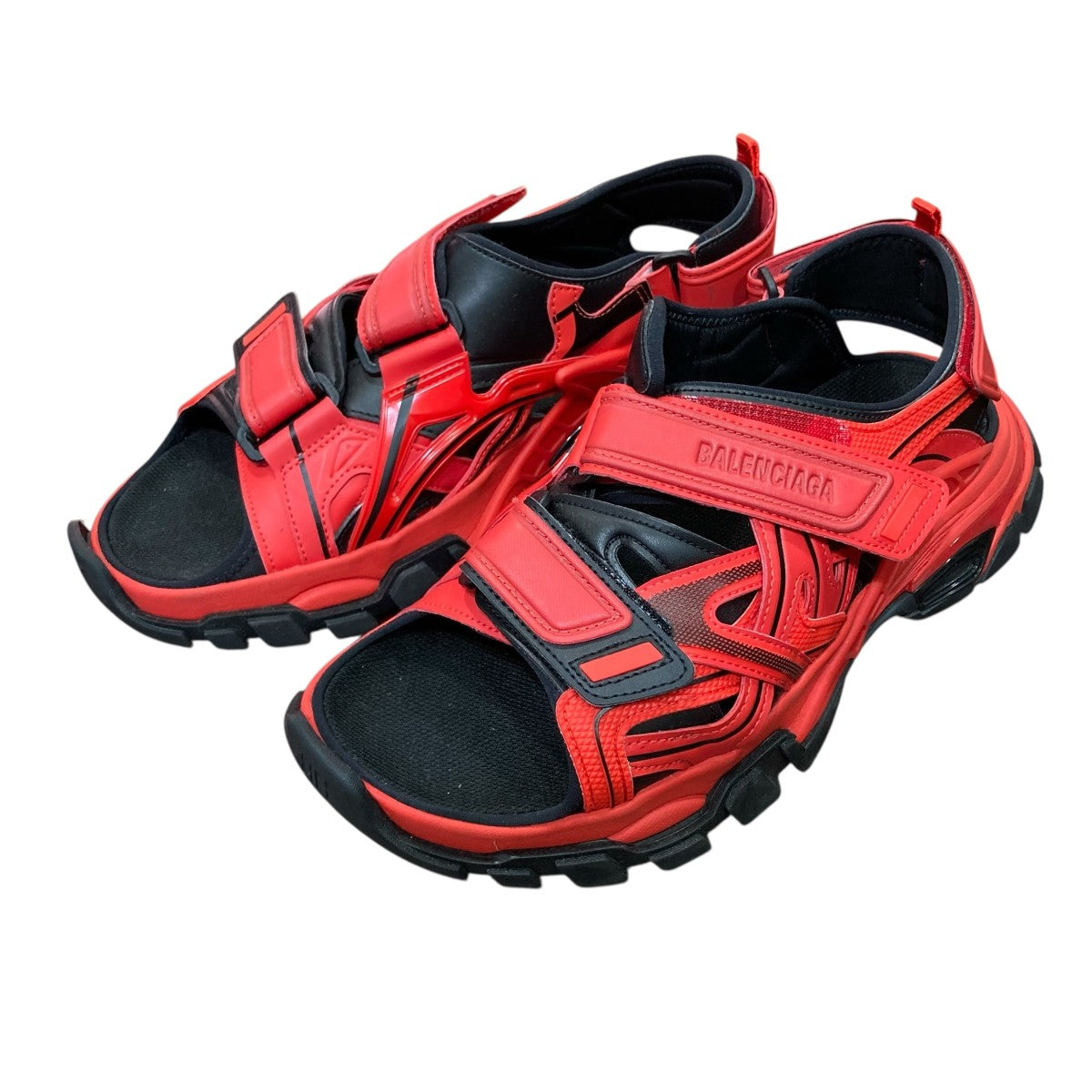 BALENCIAGA(バレンシアガ) トラックサンダル617542 617542 レッド 