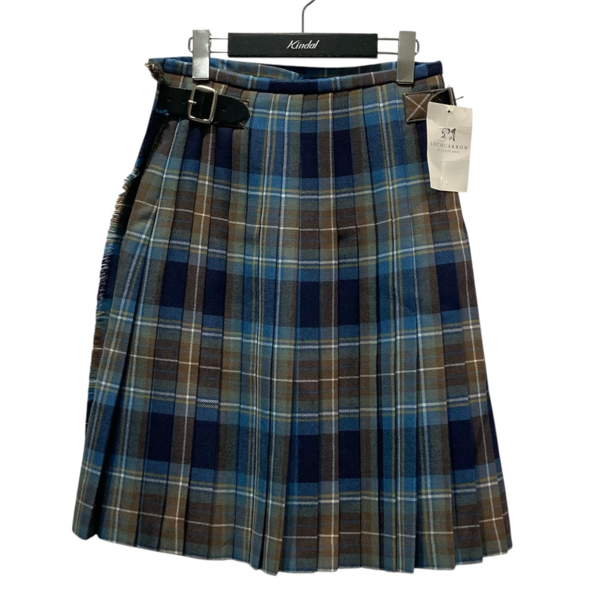 LOCHCARRON ベルテッドプリーツスカート 古着・中古-1枚目のアイテム画像