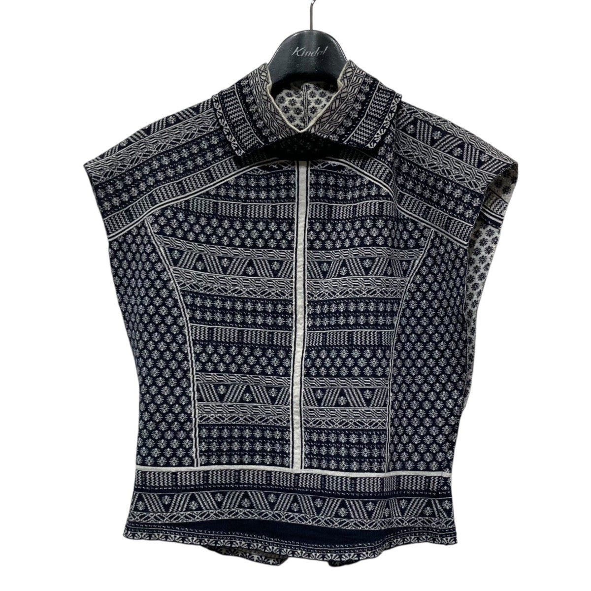 milkyyy【mame korogouchi】ノースリーブニット mame kurogouchi(マメクロゴウチ) ノースリーブニットMM24FW