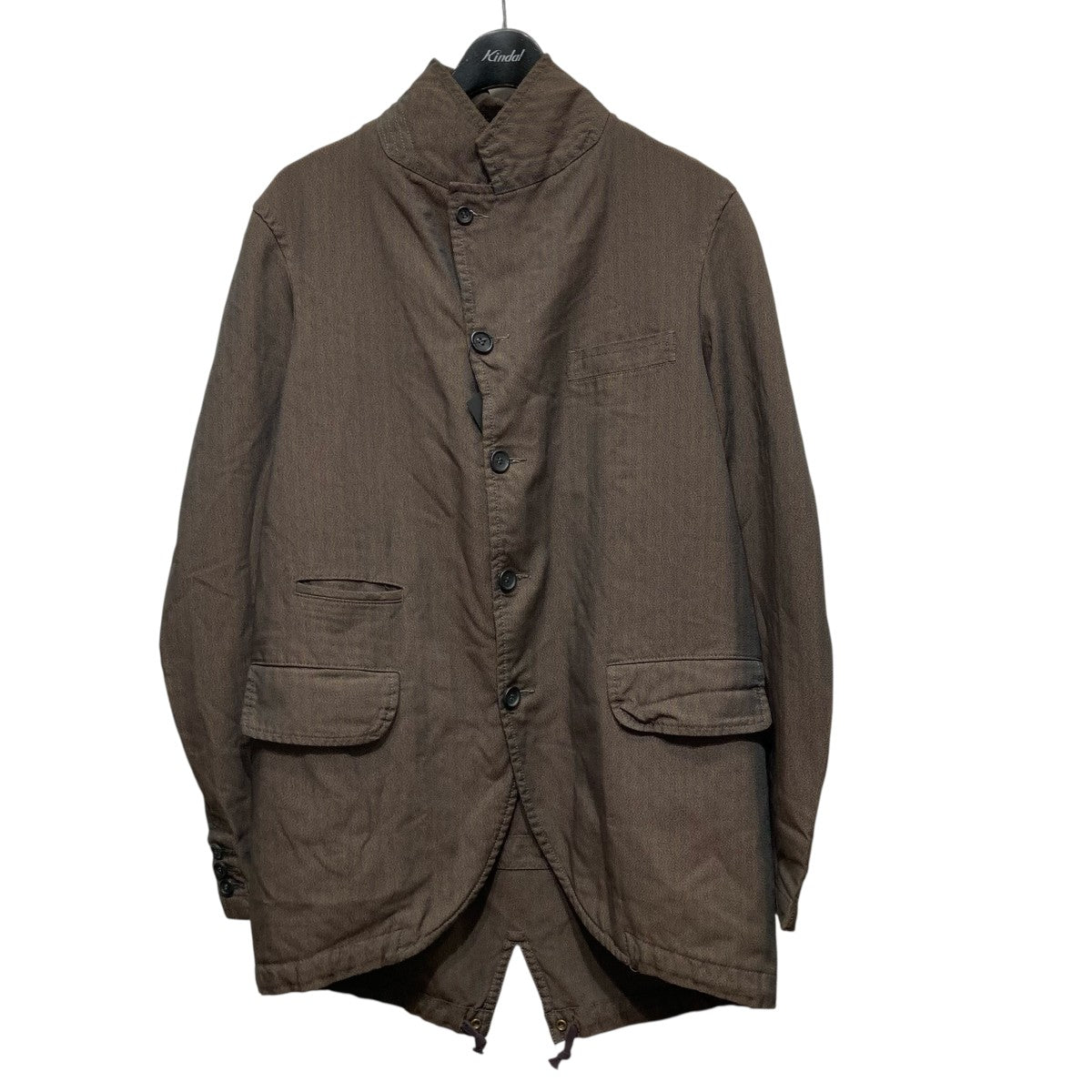 【コムデギャルソン】Comme des Garconsスタンドカラージャケット スタンドカラージャケット アウター ショート丈 ストレッチ M 黒