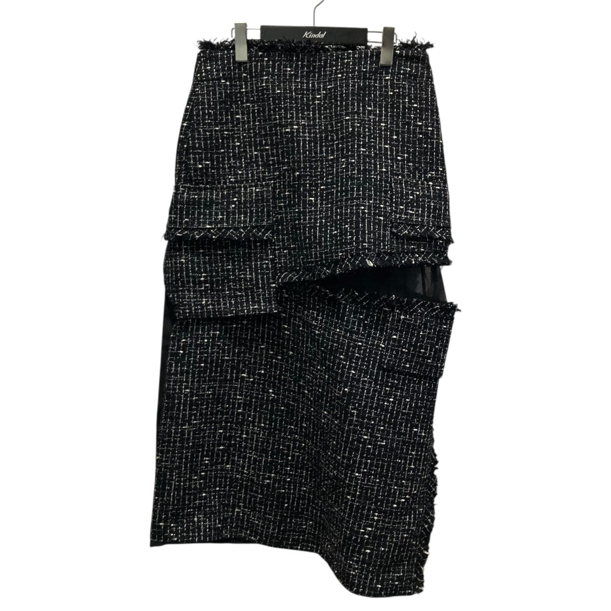 sacai(サカイ) ツイードスカート22-06090 22-06090 ブラック サイズ 3