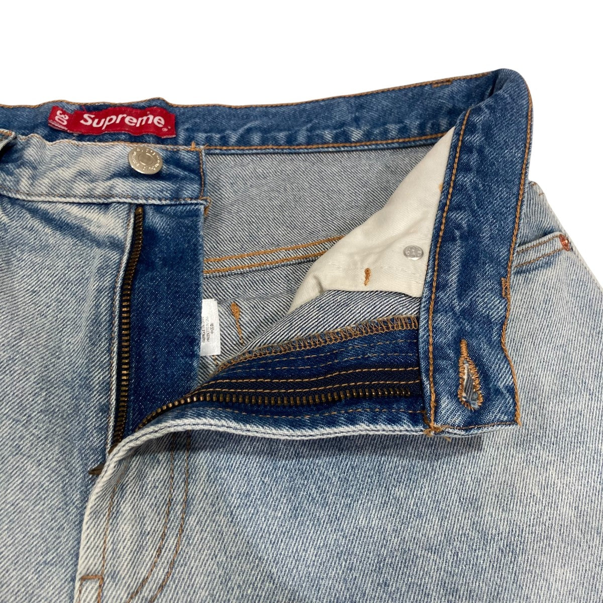 24SSBaggy Jean Washed Indigoバギーデニムパンツ101837