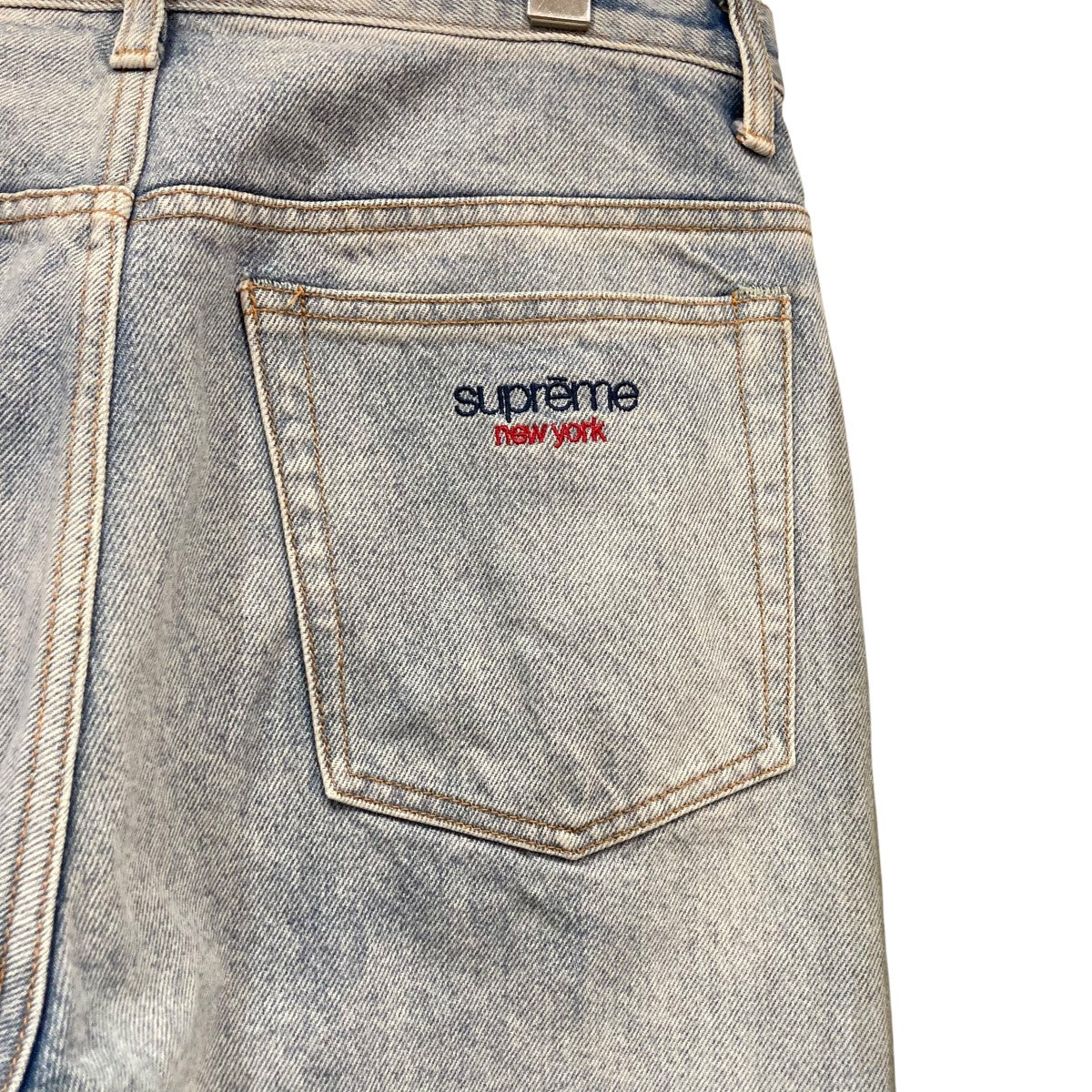 24SSBaggy Jean Washed Indigoバギーデニムパンツ101837