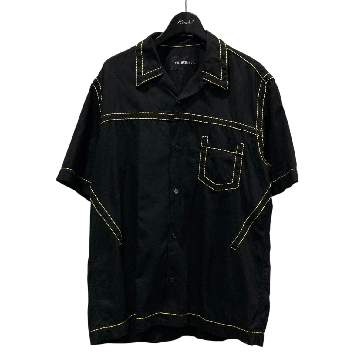 CONTRAST STICH SHORTSLEEVE SHIRTSステッチ半袖シャツ211-01-0106