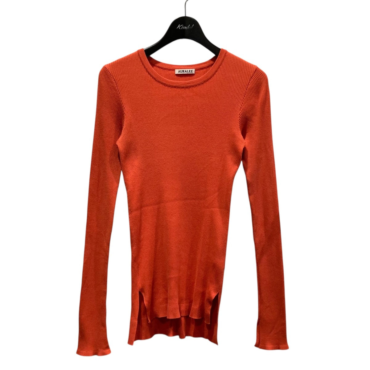 AURALEE(オーラリー) GIZA HIGH GAUGE RIB KNITリブカットソー