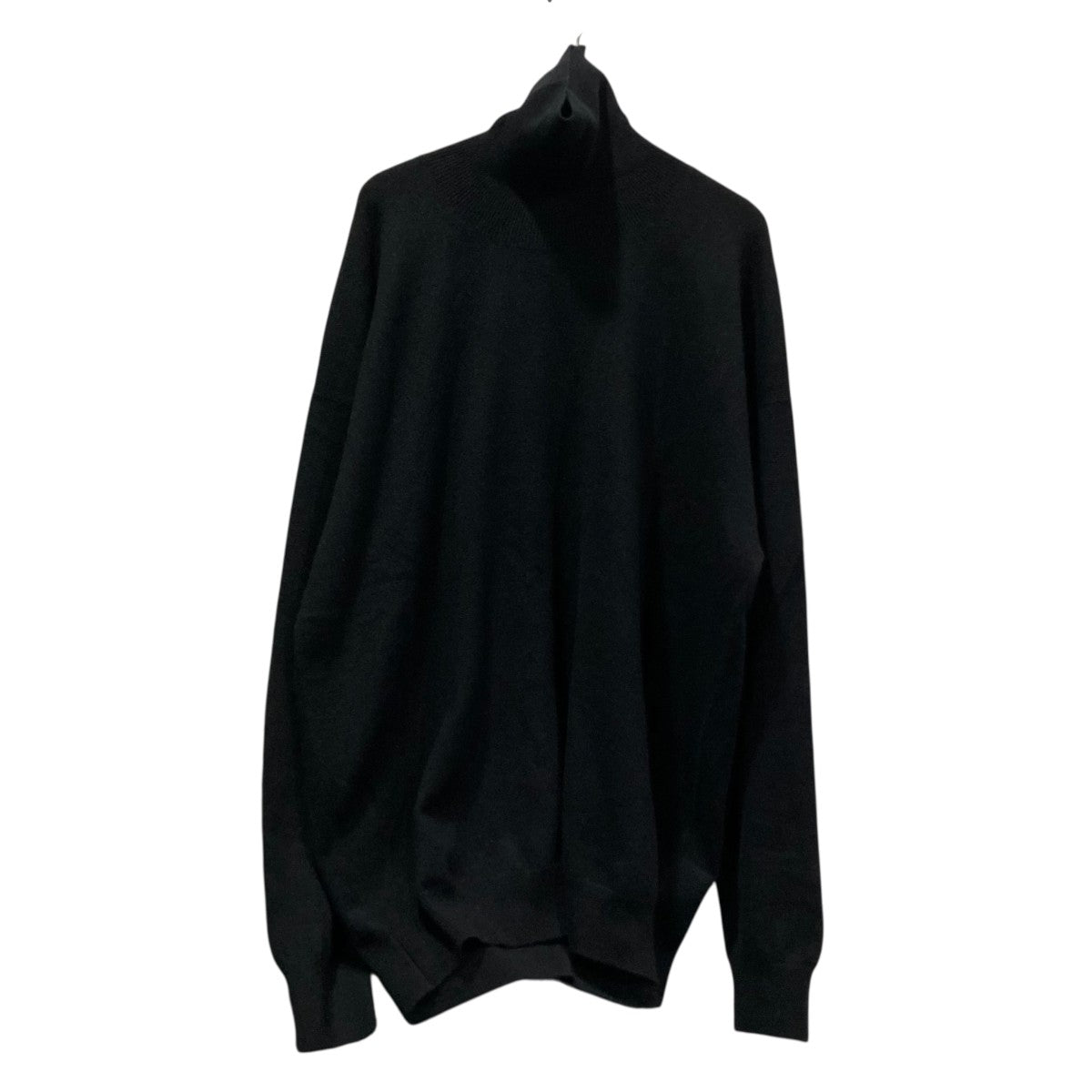 cash&barba モンゴリアンカシミヤ タートルネック Black モンゴリアンカシミヤ タートルネック, Black – cash & barba