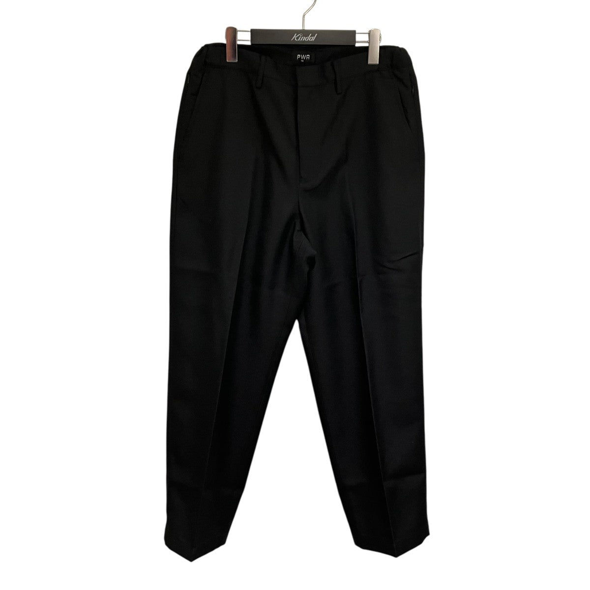 PWA UNI-01 BLACK Lサイズ スラックス PWA(プア) UNIHOME-02ポリスラックスP10C101-PT01 P10C101-PT01