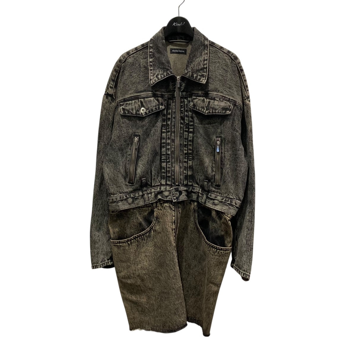 ビ*ス様 MAISON SPECIAL Multiway Denim Coat MAISON SPECIAL(メゾンスペシャル) Multiway Denim Coatデニムコート