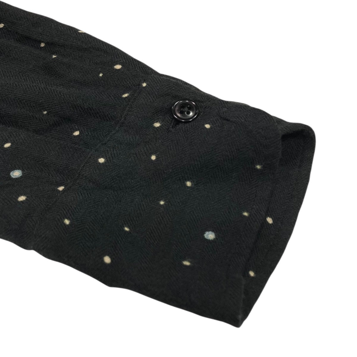 25AWOP COLLLAR SHIRTS DOTSドットオープンカラーレーヨンシャツMT5303-0604B