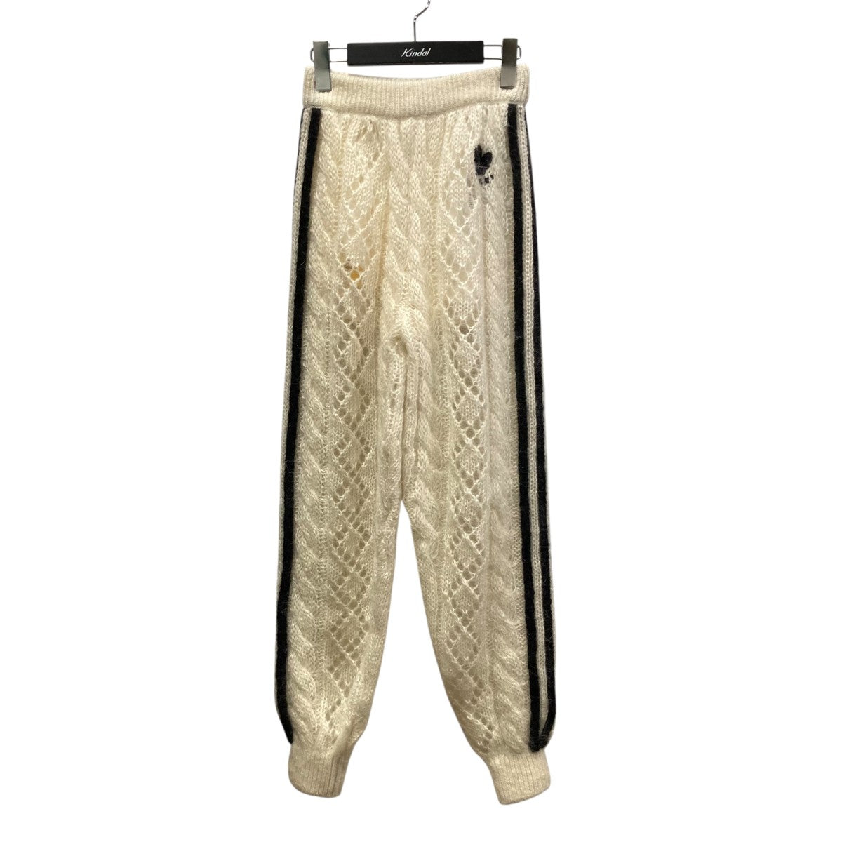 GUCCI×adidas モヘアニットパンツ721504 721504 ホワイト サイズ