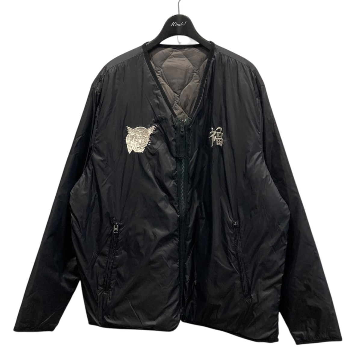 TAION×ビームス ベトジャン リバーシブルインナーダウン TAION×BEAMS LIGHTS ベトジャン リバーシブル インナーダウン ブラック