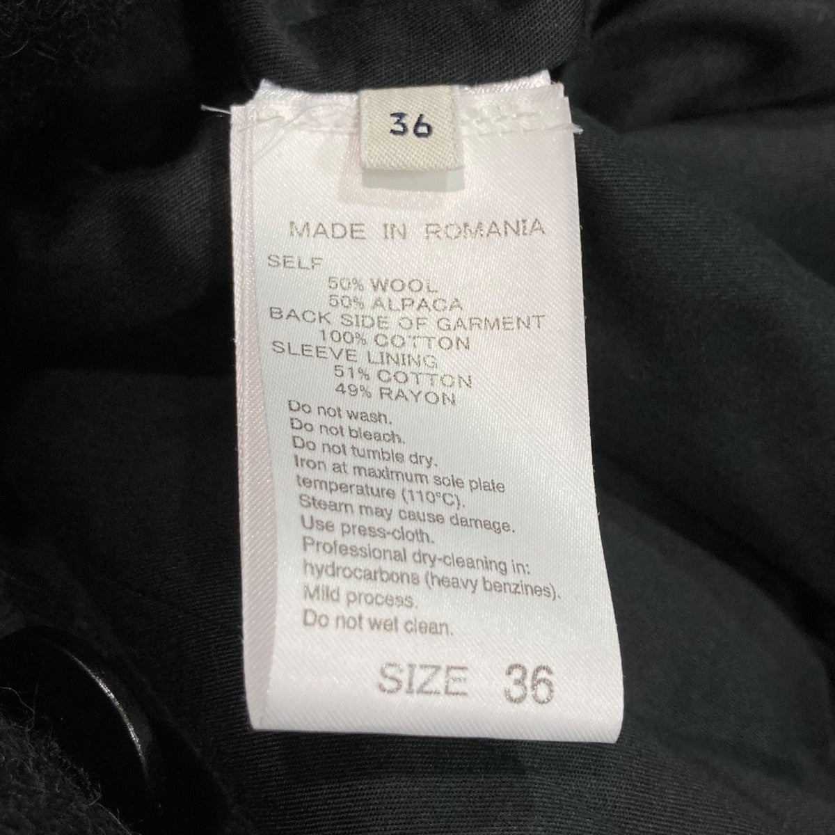 Short asymmetrical bathrobe coatショートアシンメトリーバスローブコート