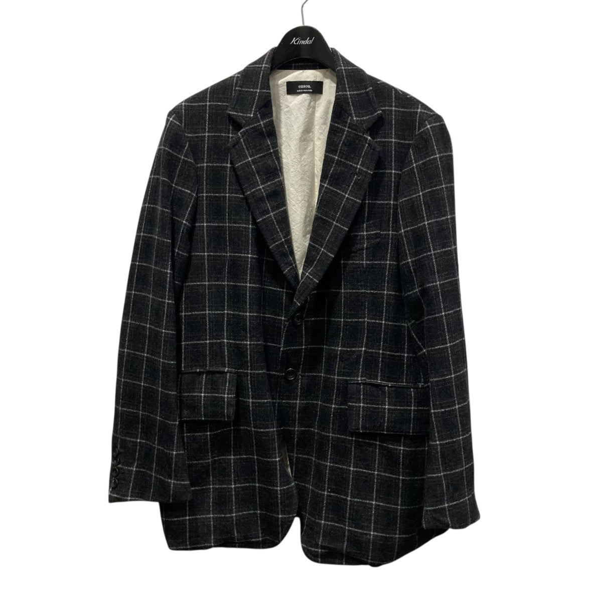 ensou. doni 2B Doni's Blazer L サイズ ensou. 2B Doni's Blazer (Charcoal Stripe) / E11J001