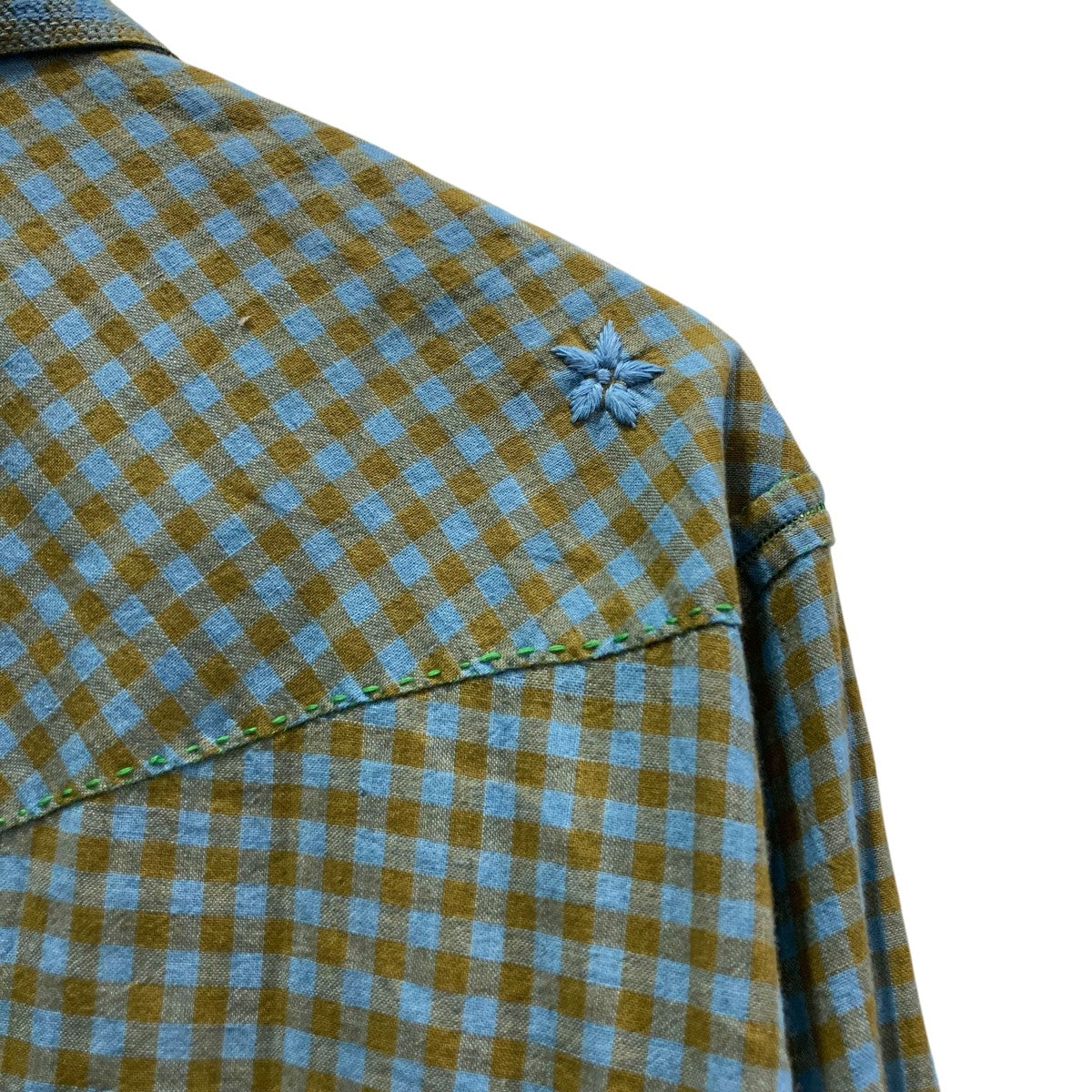 25AWGUPTA WESTERNチェックシャツMT5303-0605