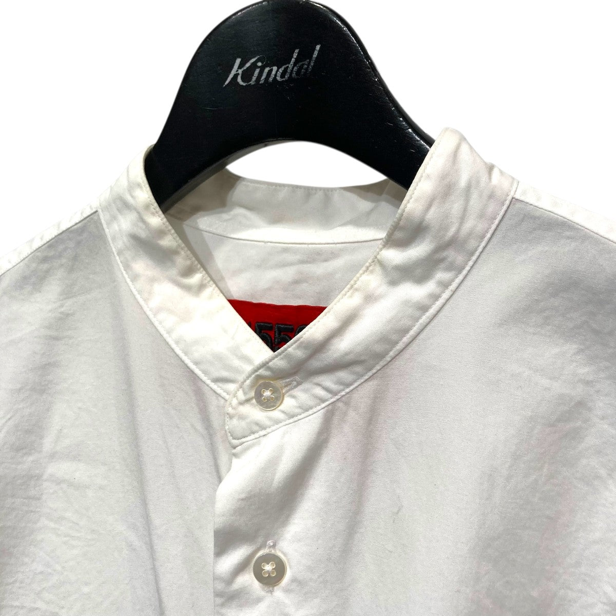 5525gallery バンドカラーシャツ5525-GSH-21101-MM1-BY 古着・中古-3枚目のアイテム画像