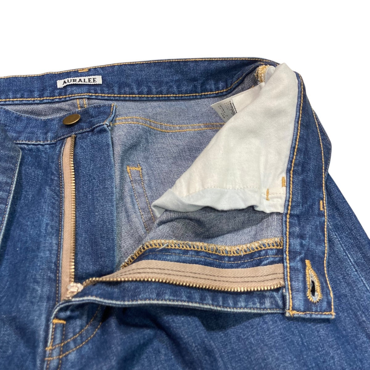 25SSSELVEDGE LIGHT OZ DENIM BELTEDベルテッドデニムパンツA25SP025D